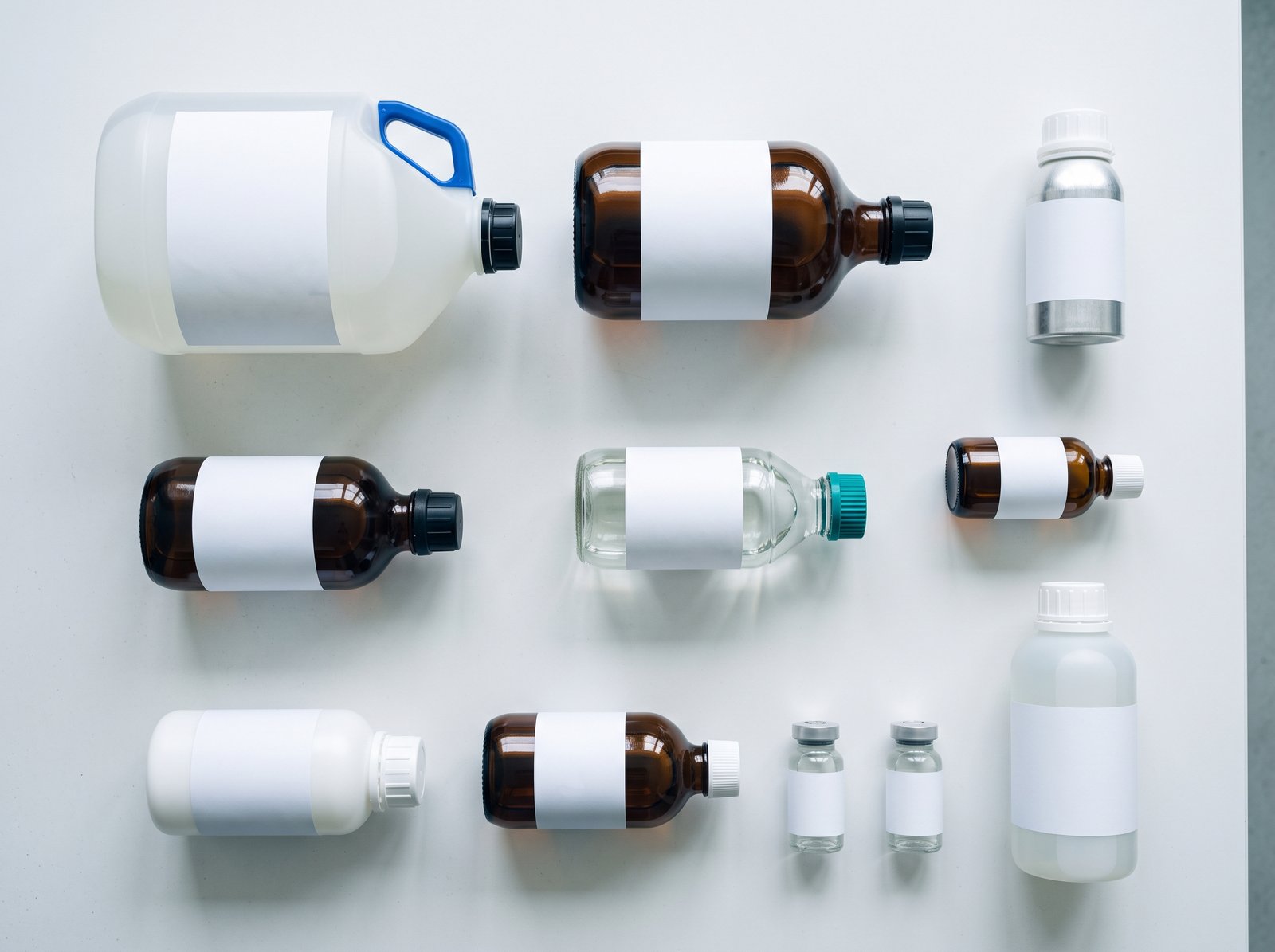 chemical containers on white sur… 202607251521
